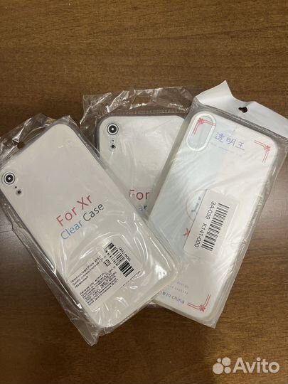 Прозрачный Чехол на iPhone xr