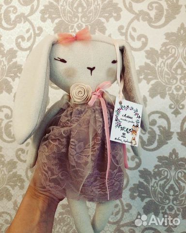 Зайка мягкая игрушка