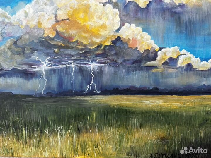 Картина маслом на холсте