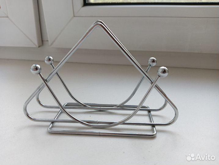 Салфетница металлическая