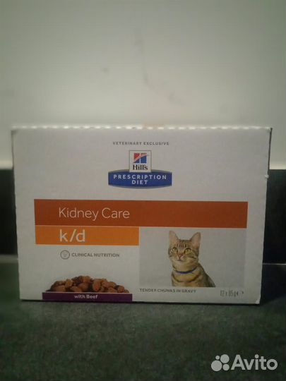 Корм для кошек hills k d