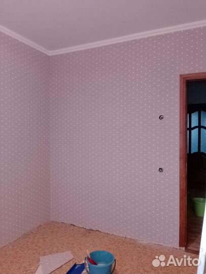 Поклейка обоев