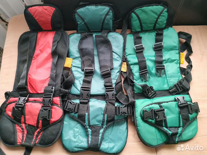 Бескаркасное автокресло 9-36кг(3 шт)