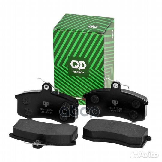 Колодки тормозные дисковые перед, прав, лев