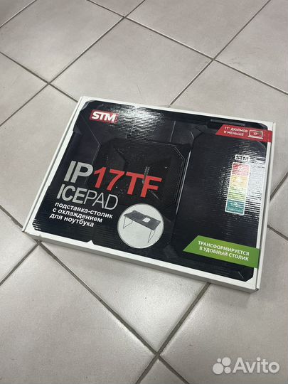 Столик для ноутбука STM IP17TF черный