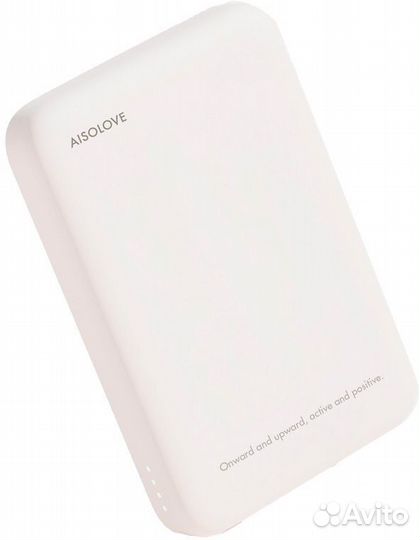 Внешний аккумулятор Solove W12 Beige 5000mAh MagS