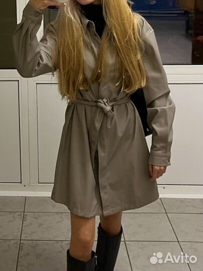 Кожаное Платье Новое