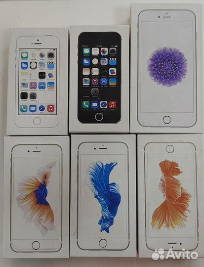 Коробка apple iPhone 5s,6s, 6plus