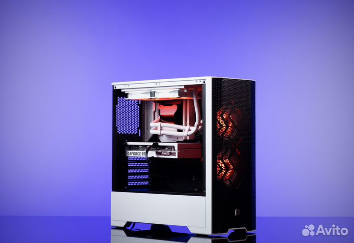 Игровой компьютер fatality101 RTX 4060 8GB NEW Ryzen 5 7500F Phanteks magniumgear NEO Air White