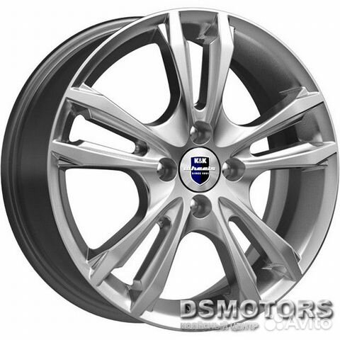 Диски Samara 6.0/16 4x100 ET40 d67.1 сильвер