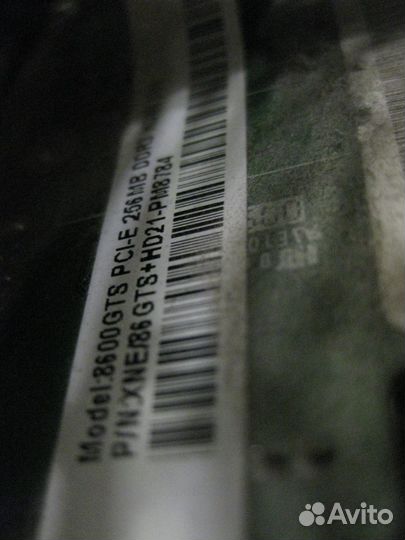 Видеокарта GF8600GTS