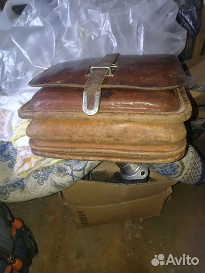 Сумка полевая кожаная (командирский планшет)