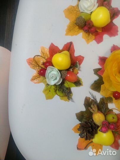 Брошь, браслет на праздник осени