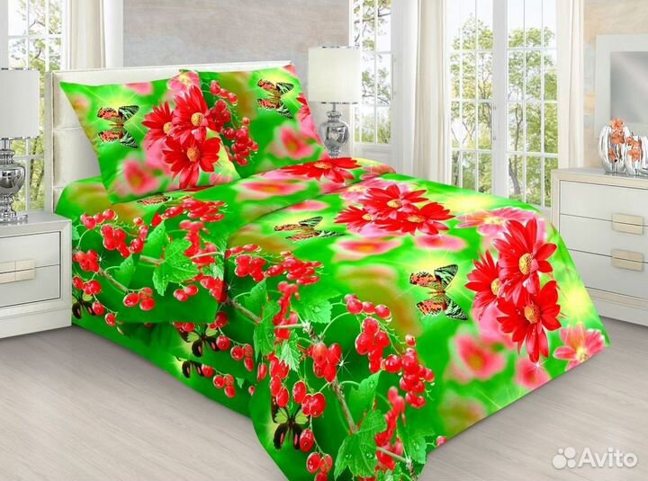 Постельное белье евро