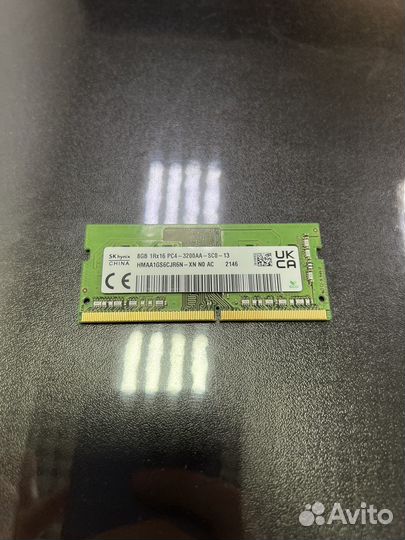 Оперативная память Samsung для ноутбука DDR4 8gb