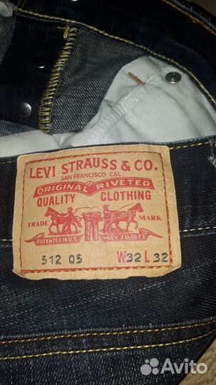 Джинсы мужские levis 512