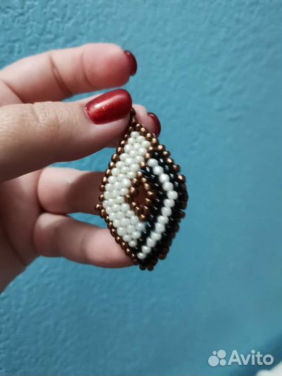 Комплект серьги и браслет