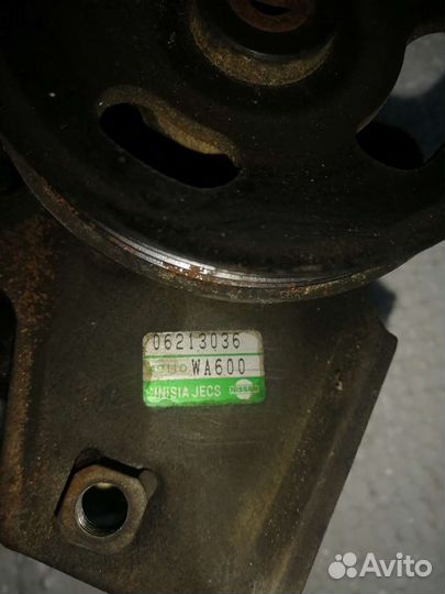 Насос гур ниссан