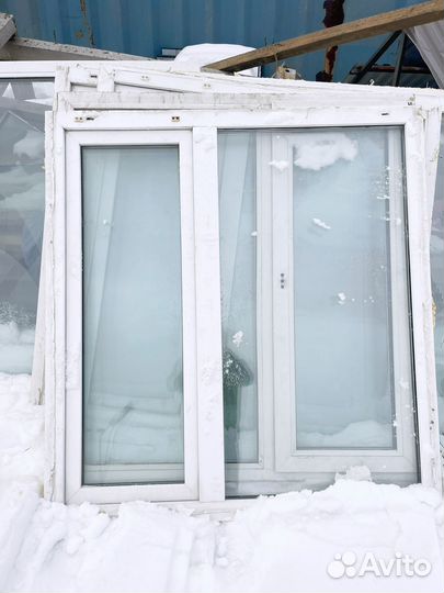 Окна пластиковые бу