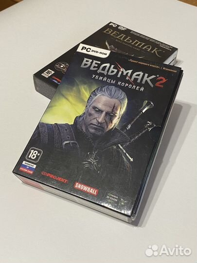 Коллекционное издание игры Ведьмак 1 и Ведьмак 2