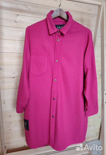 Куртка рубашка бохо 50 52 54 оверсайз