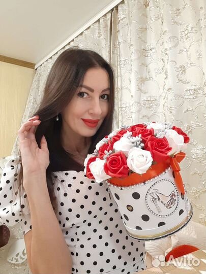 Букеты из мыльных цветов