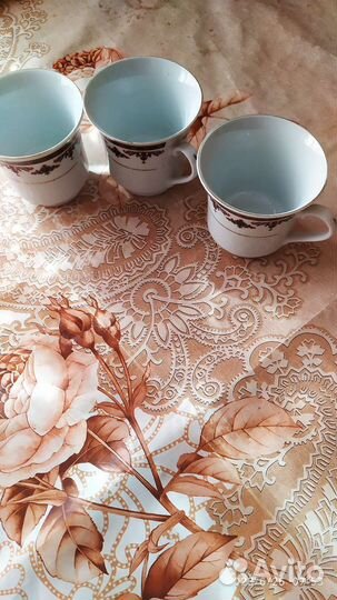 Чашки новые, 3 шт