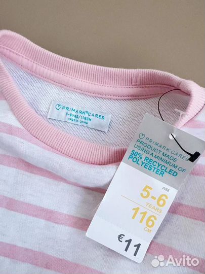 Платье primark для девочки 98 104 116
