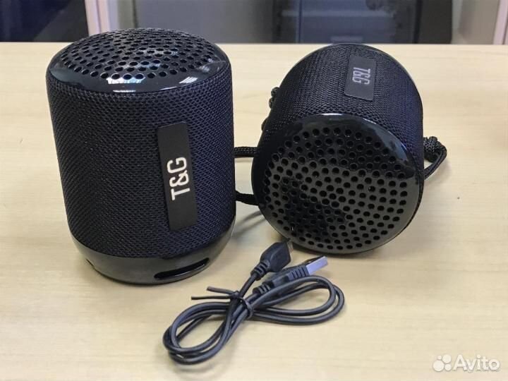 Колонка блютуз T&G 129, черная