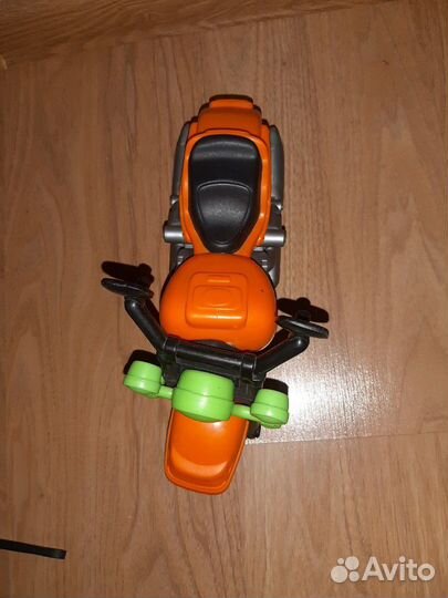 Мотоцикл 28см пластмассовый большой