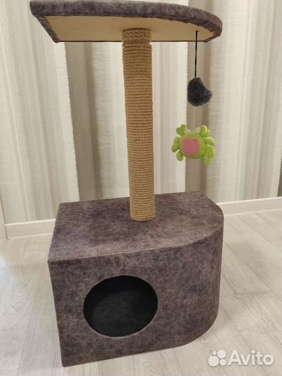 Когтеточка домик для кошки