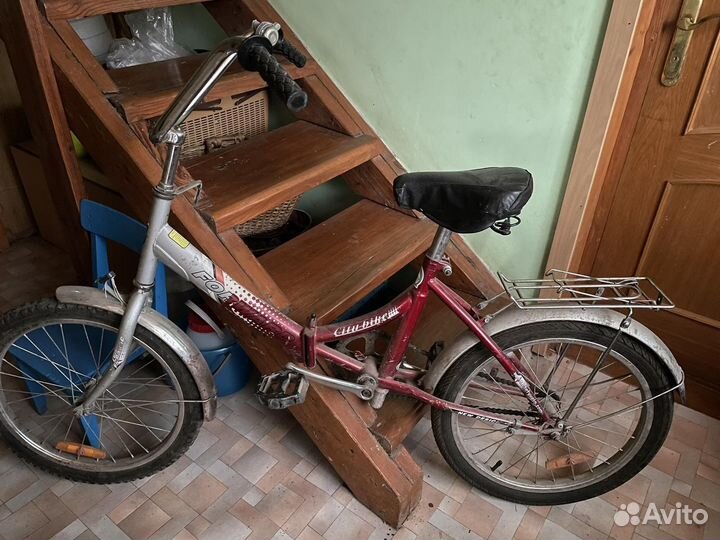 Велосипед stels складной