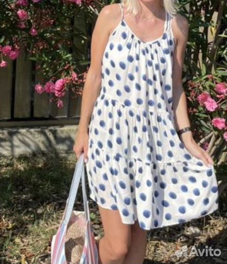 Легкое летнее платье 44-46