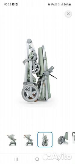 Коляска 2 в 1 happy baby linda