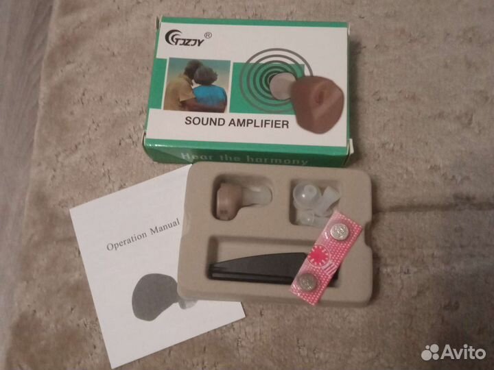 Мини цифровой слуховой аппарат