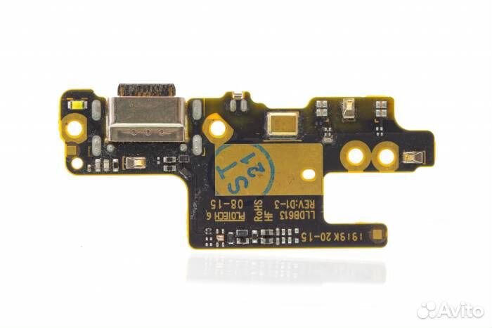 Шлейф Xiaomi Redmi Note 7/Pro/7S (плата) + разъем