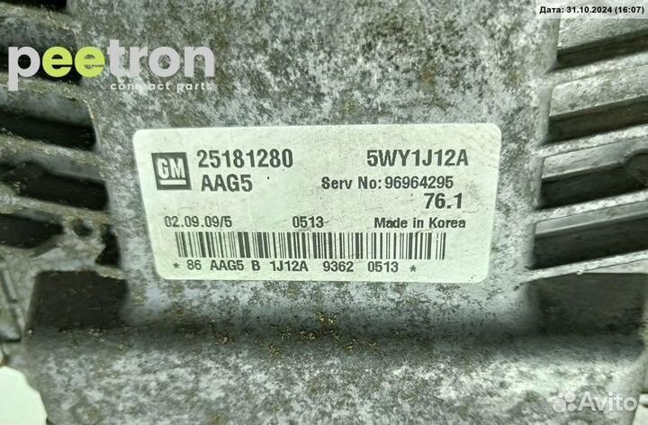 Б/У Б/У Блок управления двигателем (двс) 25181280