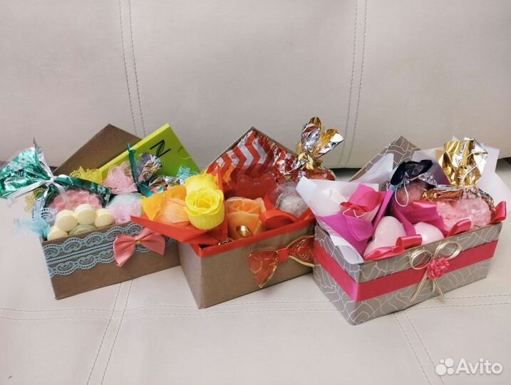 Мыльная композиция воробке