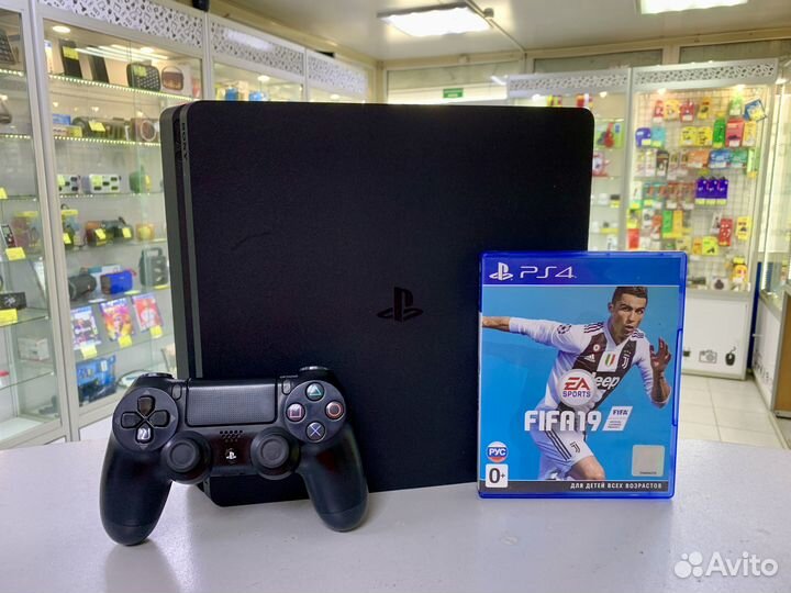Sony PlayStation 4 Slim 1TB CUH-2208B + FIFA2019