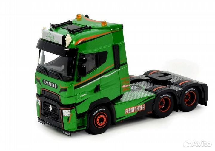 1/50 тягач Renault T Russel Tekno раритет