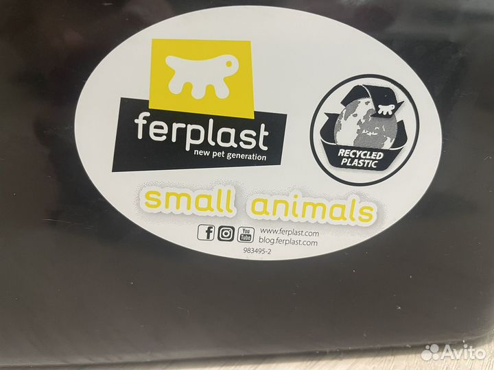 Клетка для грызунов ferplast, переноска для мелких