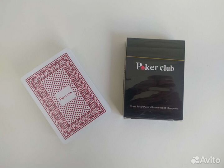 Пластиковые игральные карты 