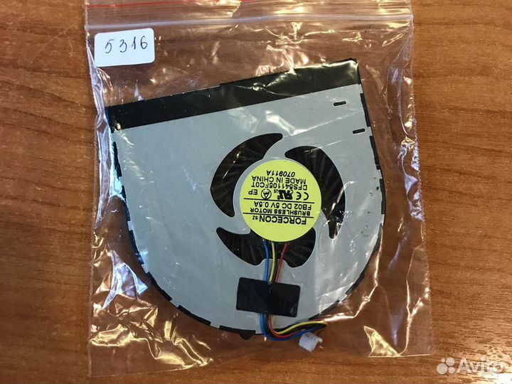Кулер вентилятор для ноутбука