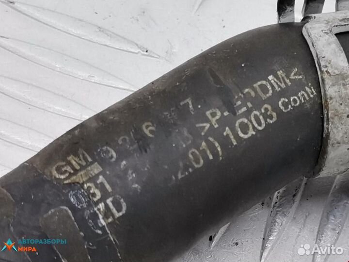 Патрубок радиатора Opel Omega B рест. 2003