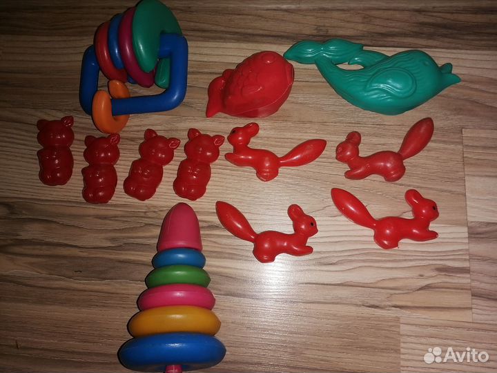 Пластмассовые игрушки СССР. Самосвал