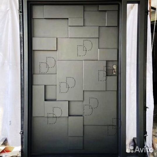 Дизайнерская парадная дверь панель 3D для дома