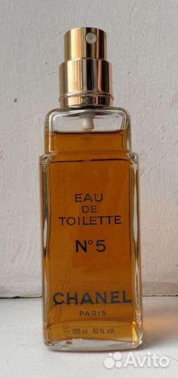 Chanel но 5 edt 100 мл винтаж 1986