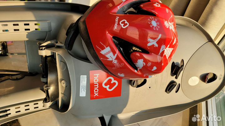 Заднее велокресло Hamax Kiss Safety Package