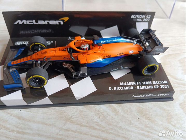 1/43 F1 minichamps, spark, look smart 2020-21