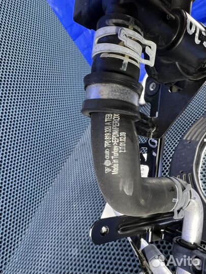 Трубка патрубок системы охлаждения Touareg NF